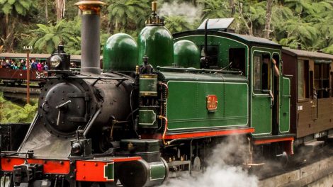 2 Puffing Billy Crossing The Famous Monbulk Trestle Bridge Image By Kahla Webb 1