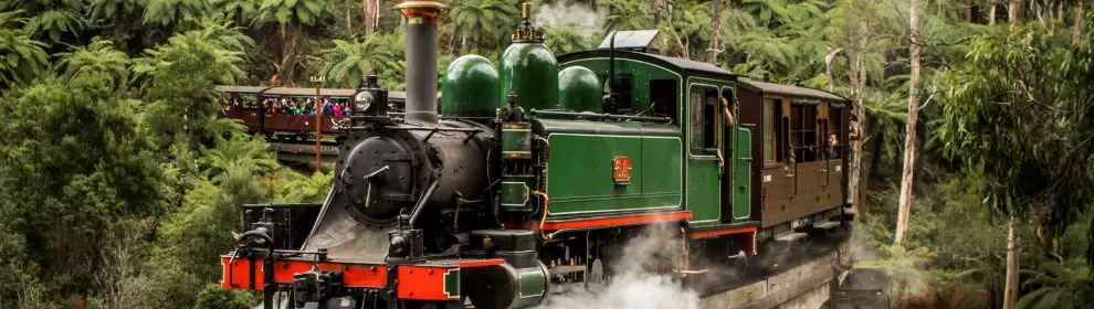 2 Puffing Billy Crossing The Famous Monbulk Trestle Bridge Image By Kahla Webb 1